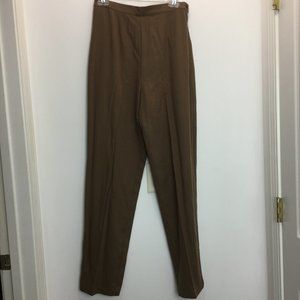 New Talbots Womens Brown Dress Pants 8